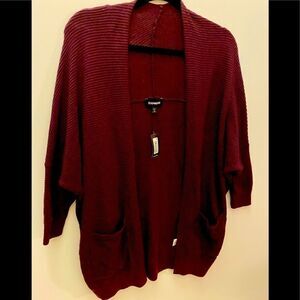 Express women’s petite open front cardigan